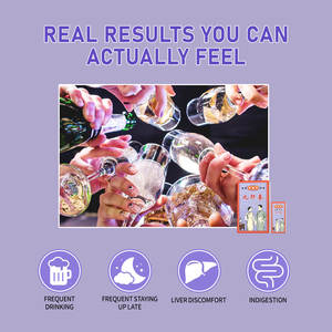 حبوب مكمل غذائي نباتي خالٍ من الغلوتين لدعم صحة الكبد، مكمل غذائي عشبي طبيعي لتمثيل الكحول وإزالة السموم - Product Image 6