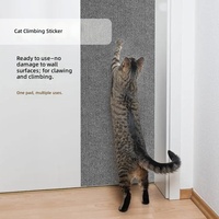 Tapis à gratter multifonctionnel pour chat en sisal, autocollant mural vertical, résistant aux rayures, anti-déchirure, protection pour canapé et fauteuil