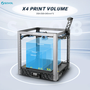 เครื่องพิมพ์สามมิติ Sovol รุ่น SV08 เทคโนโลยีใหม่ ดีไซน์ Core-XY ขนาด 350*350*345 มม. ระบบ FDM PLA ปรับระดับอัตโนมัติ กล้องถ่ายภาพ ความเร็วในการพิมพ์สูง เหมาะสำหรับงานต้นแบบ - Product Image 3