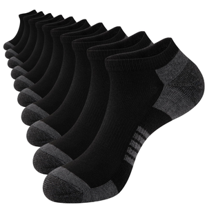 Paquete de Calcetines Deportivos Personalizados para Hombre, Calcetines Deportivos de Corte Bajo, Calcetines Acolchados para Correr y Tenis - Product Image 1