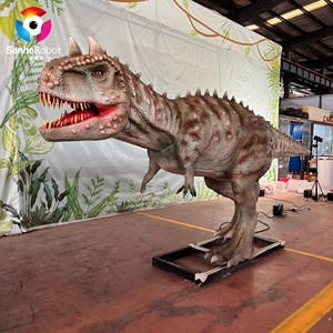 Modelo Animatrónico Realista de Carnotaurus de 6m, Estatua de <span class=keywords><strong>Dinosaurio</strong></span> Jurásico Mecánica de Tamaño Real para Atracciones de Parques Temáticos al Aire Libre - Product Image 1
