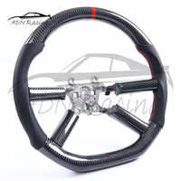 Volant sport en fibre de carbone noir brillant pour Jeep Wrangler JK 4 Runner 2007-2011 (vente en gros)
