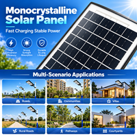 Lampadaire Solaire Commercial 400W 800W Extérieur Étanche Tout-en-un avec Détecteur de Mouvement pour Projets Routiers