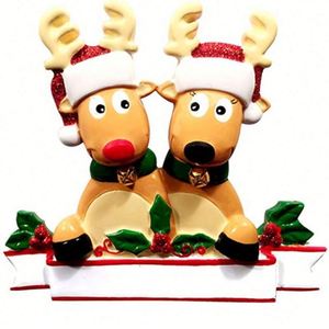 Adornos Navideños Personalizados para la Familia, Lindos Adornos Colgantes para el Árbol de Navidad, Regalo Promocional para el Hogar - Product Image 3