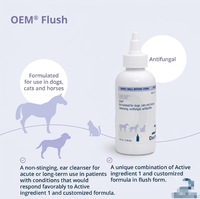 Nettoyant Auriculaire pour Chiens et Chats : Traitement Antiseptique et Antifongique pour Infections des Oreilles, Élimine les Odeurs de Levure et les Oreilles Tombantes