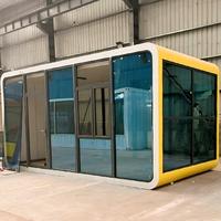 Usine directe haute qualité Capsule conteneur maison 20FT Pod Apple cabine vie moderne et travail préfabriqué Apple cabine maison