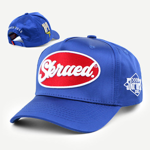 Cappello con Logo Personalizzato, Berretto SnapBack in Raso con Ricamo 3D, Cappello da Baseball <span class=keywords><strong>a</strong></span> 5 Pannelli per Brand Streetwear, Produttore OEM BSCI - Product Image 1