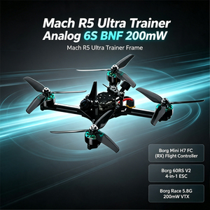 High Clarity Hobby <b>RC</b> <b>Drone</b> Quad BNF Complete Build 6S Dynamic Power Digital Camera Training Flight Parts - Product Image 5