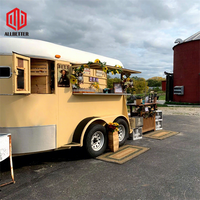 Remorque alimentaire Mobile multifonctionnelle, boîte à cheval, remorque de restauration rapide, chariot de Hot-Dog Mobile, taille personnalisée, à vendre, camion cheval