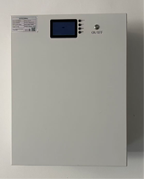 25.6V 100Ah 2.56kWh Paket Baterai LiFePO4 Sistem Penyimpanan Energi Surya Terpasang di Dinding untuk Rumah ESS Smart BMS 6000-Cycle 5-Tahun