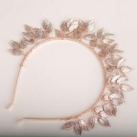 Fabricants en gros, Rosa Bessie, nouveau design, style européen et américain, couronne de mariée, accessoires pour cheveux, bandeau de luxe tendance