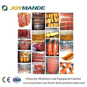 Machine de séchage de viande et de poisson de crevettes de four de fumoir de rôtisserie de saucisse automatique commerciale - Product Image 6