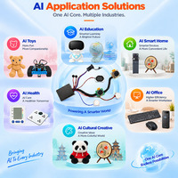 Module intelligent AISK AI avec écran dynamique, compagnon vocal IA, apprentissage, divertissement musical, LLM, WiFi, BLE, OEM, ODM