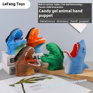 OEM Nouveau Jouet Réaliste <span class=keywords><strong>Dinosaure</strong></span> Marionnette à Main Doux Mignon TPR Marionnette à Main Jouets <span class=keywords><strong>T</strong></span>-<span class=keywords><strong>rex</strong></span> <span class=keywords><strong>Dinosaure</strong></span> pour Enfants <span class=keywords><strong>Jeu</strong></span> - Product Image 2