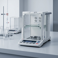 Balance micro-analytique de haute précision BM-5 avec une précision de 0,001 mg et une capacité de 5,2 g, dotée d'un écran LCD