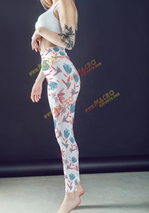 Leggings de cintura alta de malla verde ajustados para mujer, estilo Halloween, de alta compresión, antibacterianos, elección del cliente - Product Image 3