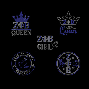 Venta al por mayor <span class=keywords><strong>de</strong></span> transferencias <span class=keywords><strong>de</strong></span> diamantes <span class=keywords><strong>de</strong></span> imitación termoadhesivas personalizadas con letras griegas Zeta Phi Beta 1920, cristales brillantes Zeta 1920, recién llegadas. - Product Image 5