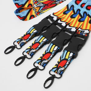 Longe double face de promotion de logo de sublimation polychrome avec accessoires optionnels de haute qualité - Product Image 3