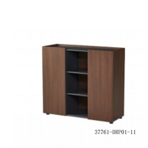 Armoire de bureau contemporaine en bois grainé 37761-DRP01-11 - Product Image 1