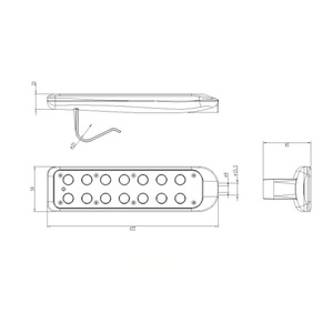 Bệnh Viện giường động cơ với điều khiển từ xa 3 động cơ Thiết bị truyền động tay điều khiển tuyến tính thiết bị truyền động bàn chải chuyển mạch để bán - Product Image 5