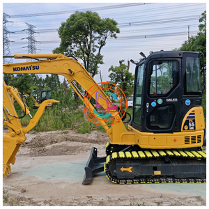 Komatsu เครื่องขุดดิน PC55MR-2ขนาดเล็ก5ตันอุปกรณ์ก่อสร้างพร้อมมอเตอร์ที่ทนทานกระปุกเกียร์หลักปั๊ม - Product Image 6