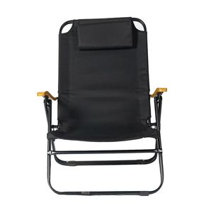 Chaises de camping et de plage pliables portables avec auvent, motif camouflage, en promotion - Product Image 2