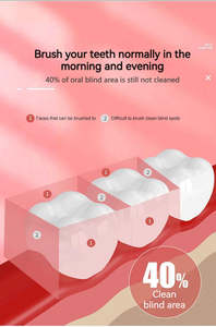 Limpiador de irrigación de viaje recargable, hilo dental eléctrico impermeable, máquina de hilo dental - Product Image 3