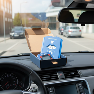 Disco de Estacionamiento Electrónico Digital Confiable, Accesorio para Auto, Plástico, con Función de Ocultación con un Clic - Product Image 5