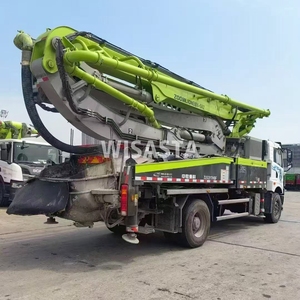 Bomba de Concreto Usada Montada en Camión Diésel Zoomlion Jiefang 2023 con Chasis, Pluma de 6 Secciones, 4X2, Euro VI, 38m, en Venta - Product Image 4