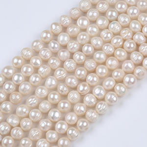 Oferta Especial de Zhuji, Perlas de Agua Dulce Blancas de 11-12 mm, Perlas Sueltas para Bisutería, Materiales Naturales - Product Image 1