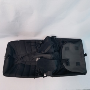 กระเป๋าเดินทางพับได้แบบแข็งพร้อมล้อถุงกอล์ฟทำจากไนลอน + กันน้ำ - Product Image 4