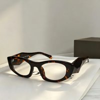 Lunettes de soleil rétro populaires, légères et transparentes, de haute qualité, avec verres dégradés bleus UV400, pour hommes et femmes, de marque de créateur