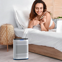 Katald 2026 Nouveau Purificateur d'Air Silencieux pour Animaux de Compagnie avec Filtre HEPA au Charbon, Élimine les Poils d'Animaux, les Allergènes, la Poussière et la Fumée pour Grandes Pièces