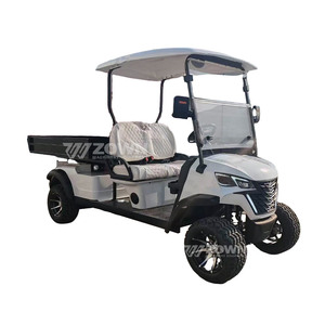 Carrito de Golf Eléctrico de 2 Pasajeros con Certificación CE para Hoteles, Resorts y Atracciones Turísticas, Venta al Por Mayor - Product Image 3
