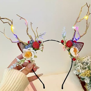 Diadema Decorativa de Acrílico <span class=keywords><strong>para</strong></span> <span class=keywords><strong>Adolescentes</strong></span>, Regalo Navideño, Accesorio <span class=keywords><strong>para</strong></span> Fotos, Diadema con Diseño de Oso Dulce - Product Image 6
