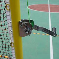 Meilleur prix – Filet de badminton en fonte durable, portable, petit, réglable et pliable pour jeux de balle, tennis et volley-ball