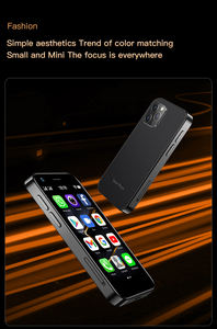 <span class=keywords><strong>SOYES</strong></span> <span class=keywords><strong>XS12</strong></span> 4G LTE Petit Smartphone 3 Go de RAM 64 Go de ROM avec Hotspot WIFI 2000 mAh Appareil Photo 13 MP Android 10.0 MINI Téléphone Mobile - Product Image 5