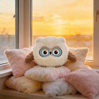 Nouvelle Peluche Hibou Intelligent Interactif avec IA, Jouet en Peluche Doux et Moelleux, Robot pour Enfants, Éducation Précoce, Compagnon de Nuit, Cadeau