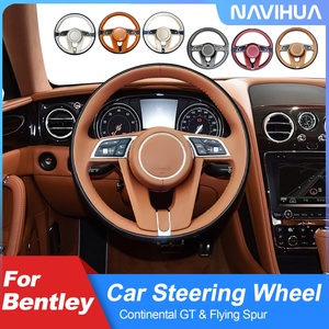 Volante de Cuero NaviHua para Automóvil, Piezas Automotrices para Actualizar el Modelo Antiguo al Nuevo para Bentley Continental GT Flying Spur 2004 2017 - Product Image 6