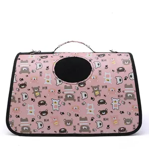 Yeni kore tarzı taşınabilir toptan sırt çantası çizilmeye dayanıklı kedi köpek çanta ve evcil hayvan taşıyıcı - Product Image 6