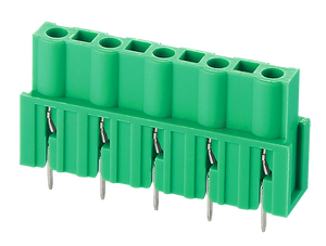 Bloque de Terminales de Contacto de Cobre de 2 Polos, Enchufable, Ángulo Vertical, KF2EDGB, 7.5/7.62mm, 11-20 AWG, 300V, 20A - Product Image 3