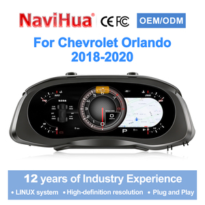 Nuevo Panel de Instrumentos Virtual Navihua para Chevrolet Orlando 2018-2020, Pantalla LCD, Reproductor Multimedia, Velocímetro - Product Image 1