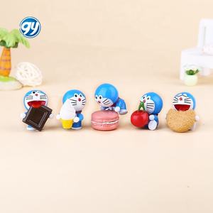 6 Pcs Doraemon Dessert Figure Gâteau Topper Téléphone Accessoire Chanceux Maneki <span class=keywords><strong>NEKO</strong></span> Décor - Product Image 1