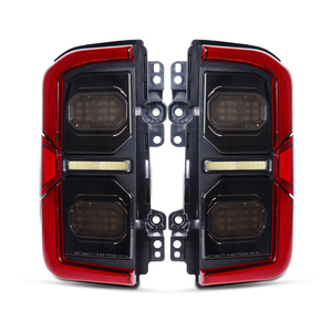<span class=keywords><strong>Luces</strong></span> Traseras LED Rojas Ahumadas DOT para Ford Bronco 2021-2025, Accesorios para <span class=keywords><strong>Luces</strong></span> Traseras con Luz de Freno/Direccional/Posición/Reversa - Product Image 6
