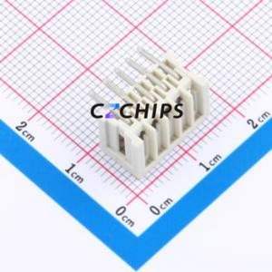 733-365 Plug-in Terminal Block Through hole Component (THT),P=2.5mm Connector 2.5mm Gray Straight Pin 5P - Product Image 2