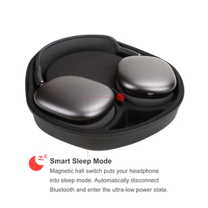 Étui intelligent adapté aux <span class=keywords><strong>AirPods</strong></span> <span class=keywords><strong>Max</strong></span> sac de rangement d'écouteurs portables et antichoc avec Mode veille - Product Image 4