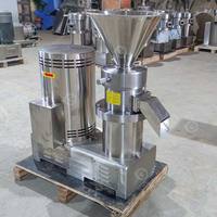 Droog Fruitlijnproduct 50Kg Colloïde Molen Noot 100 Mediy Kleine Industrie Pindakaas Machine Van Lijn