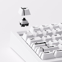 Sistema de Teclado Mecánico para M1 V5 VIA Serie US, 75%, Desmontaje Rápido, Perilla Magnética de Aluminio para Juegos