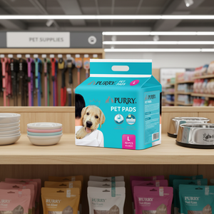 Purry Venta al por Mayor OEM/ODM: Almohadillas/Colchonetas <span class=keywords><strong>de</strong></span> Entrenamiento <span class=keywords><strong>para</strong></span> <span class=keywords><strong>Mascotas</strong></span> <span class=keywords><strong>de</strong></span> Algodón Ecológico con SAP, Talla L, Estilo Moderno, Alta Absorción <span class=keywords><strong>de</strong></span> Agua - Product Image 1