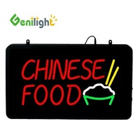 Enseignes lumineuses LED d'intérieur Genilight 22x13 pouces, personnalisables en usine, multicolores, avec fonctions défilantes/statiques/clignotantes pour spiritueux